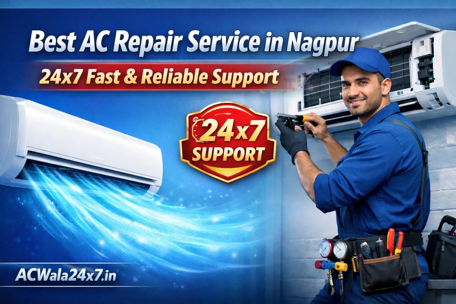 Best AC Repair Service in Nagpur | 24x7 ACWala Support