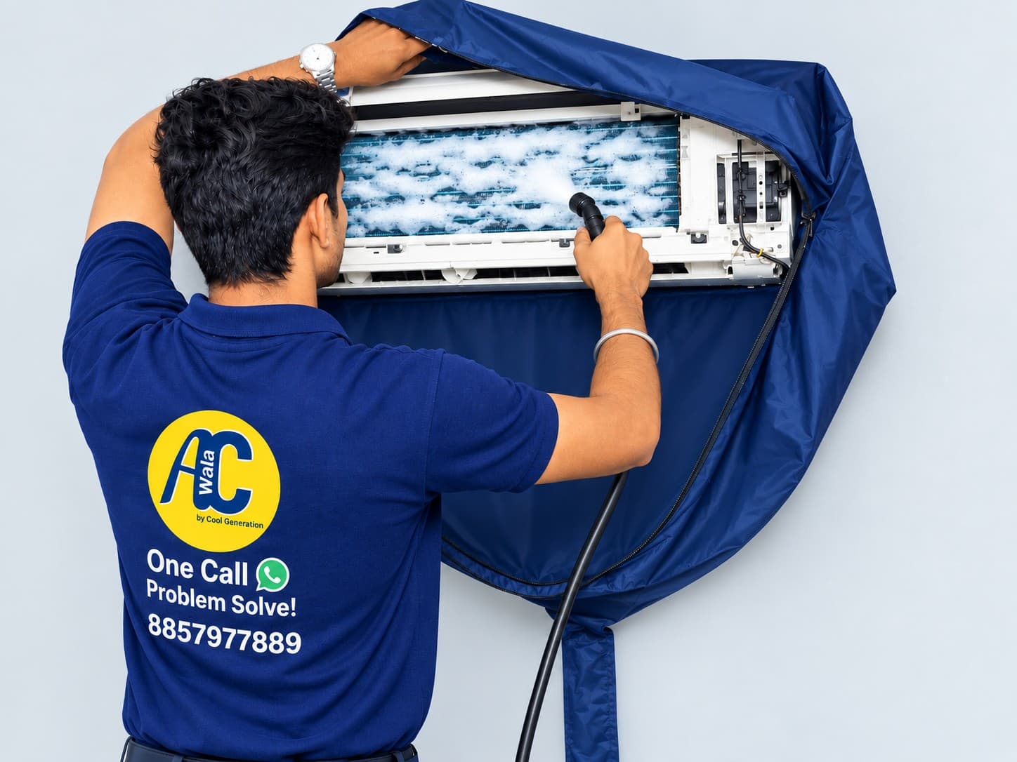 Foam Jet Deep Cleaning