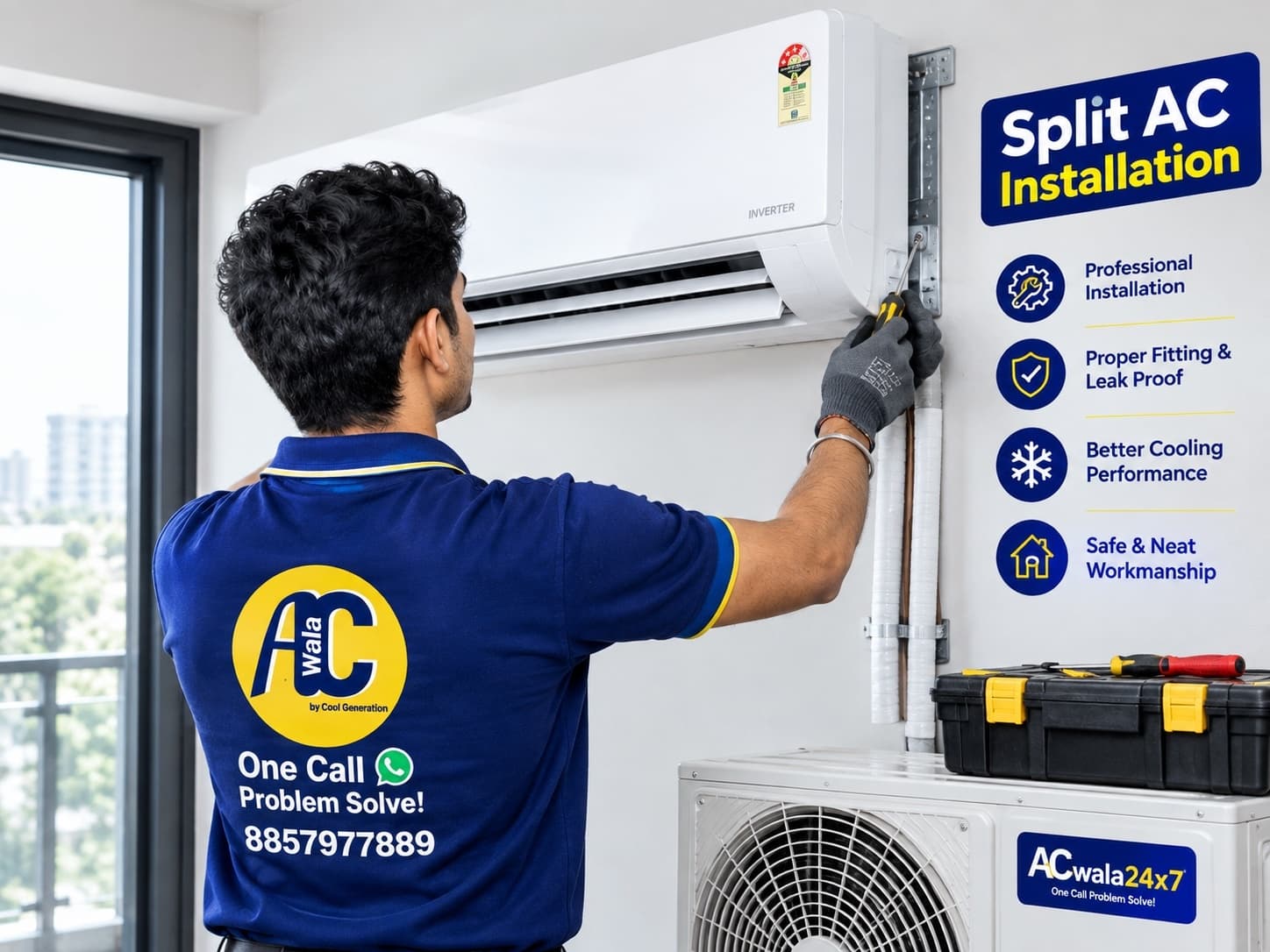 Split AC Installation